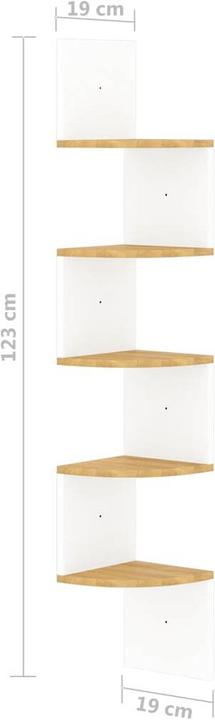 Immagine prodotto vidaXL Galunis (19 x 19 x 123 cm)