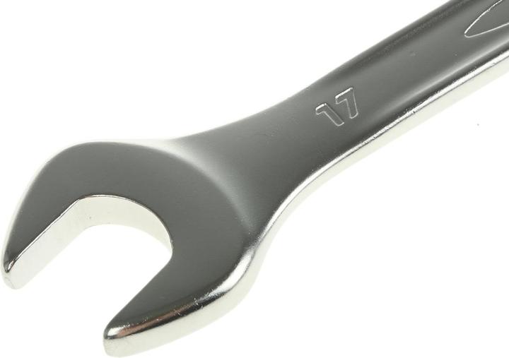 Actual product image Bahco Flat 17 mm combination spanner, chrome-plated, 200 mm (17 mm)