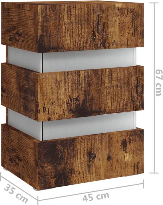 Immagine prodotto vidaXL Nachttisch (45 x 35 x 67 cm)