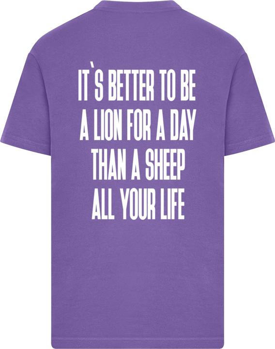 Produktbild MT Lion Face Tee X ultraviolet M (M)