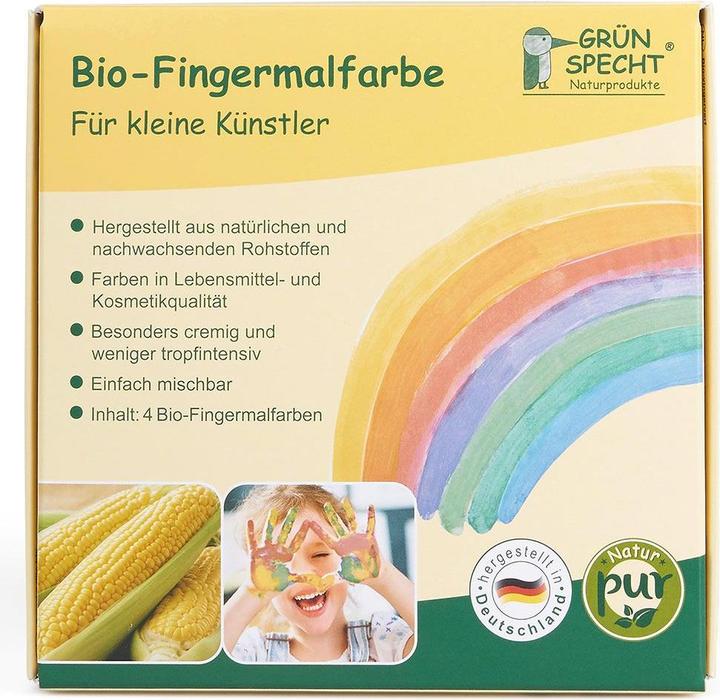 Image du produit Grünspecht Bio-Fingermalfarbe (480 ml)