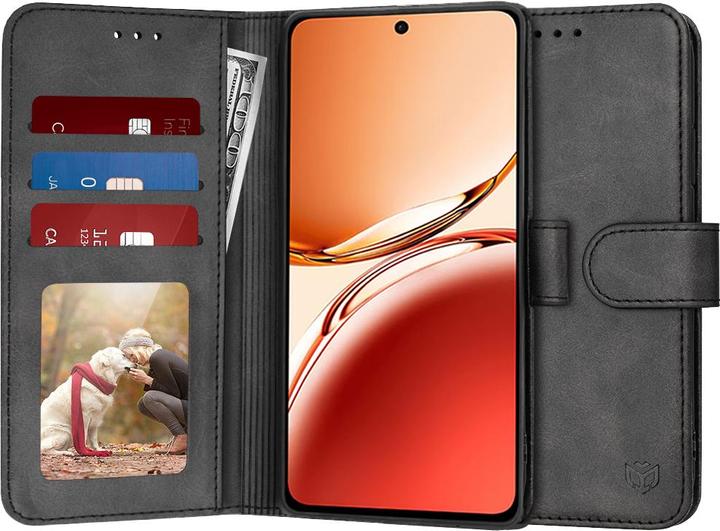 Produktbild Techsuit - Diary Book - Oppo Reno12 F 4G / Reno12 F 5G / Reno12 FS 4G / Reno12 FS 5G - Black (Oppo Reno12 F 5G)