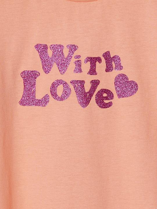 Actual product image Vertbaudet Mädchen T-Shirt mit Print BASIC (92)