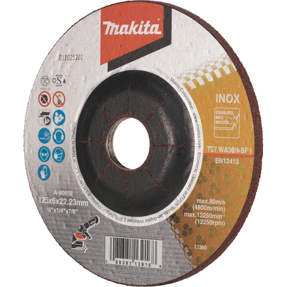 Makita, Schleifmittel, Grinding Disc Metal 125x6mm