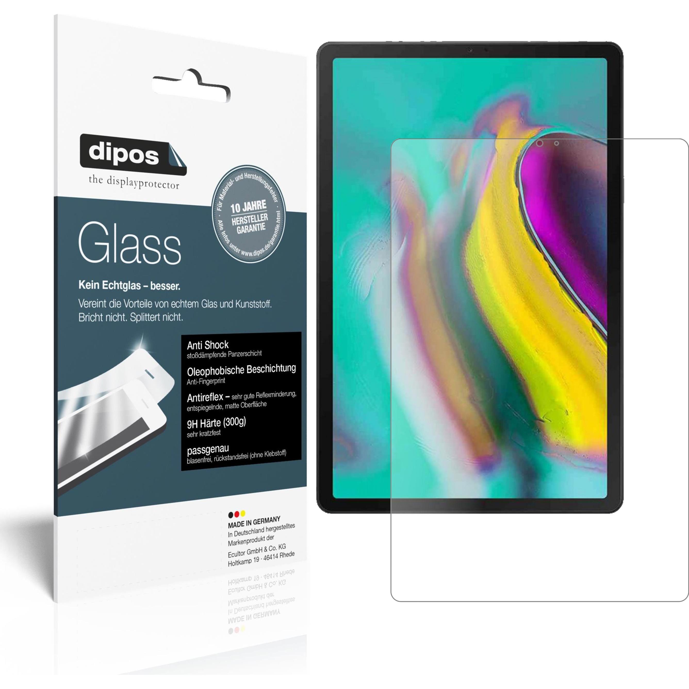 Dipos Displayschutz Anti-Shock (2 Stück, Galaxy Tab A 10.1 (2019)), Tablet Schutzfolie