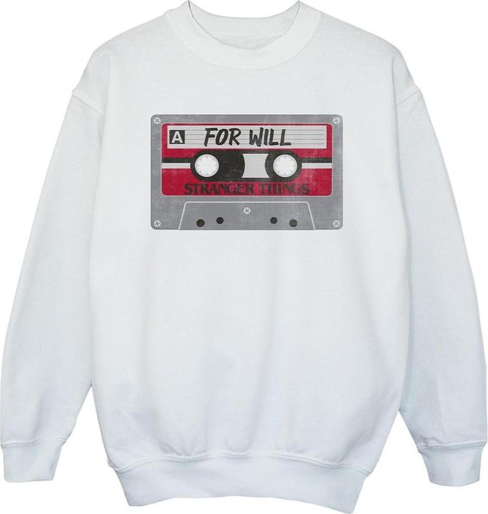 Produktbild Netflix Stranger Things Cassette For Will Sweatshirt Mädchen (128)