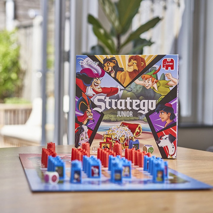 Productafbeelding Jumbo Stratego Junior Disney (Duits, Frans, Italiaans)