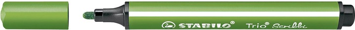 Produktbild STABILO Trio Scribbi Gefederter Dreikant-Filzstift (Green, 1 x)