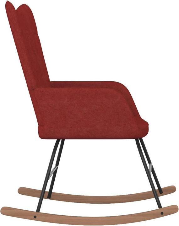 Produktbild vidaXL Schaukelstuhl mit Hocker