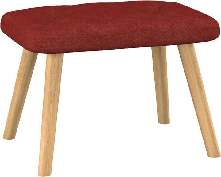 Produktbild vidaXL Schaukelstuhl mit Hocker