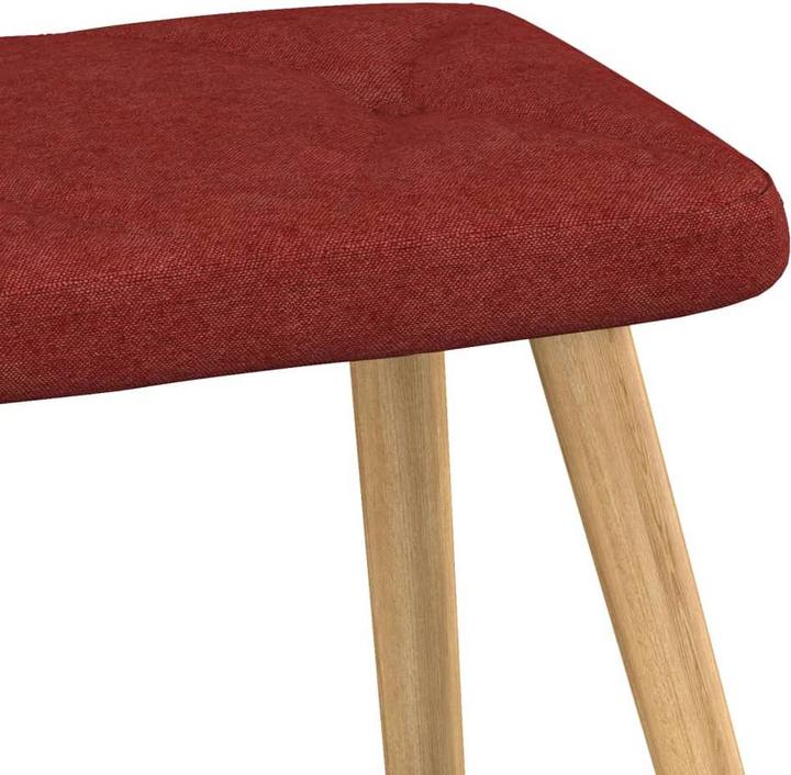 Produktbild vidaXL Schaukelstuhl mit Hocker