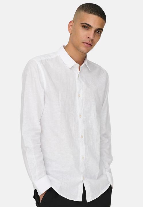 Produktbild Only & Sons Einfarbiges Langarmhemd (XS)