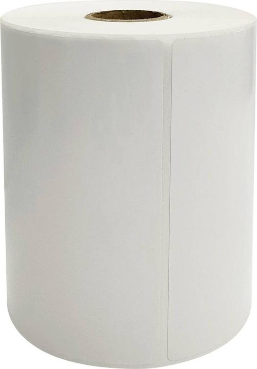 Renkforce Rotolo di etichette 100 x 80 mm carta termica diretta bianca 500 pezzi adesivo forte (10 cm)