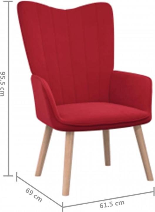 Immagine prodotto vidaXL Relaxsessel mit Hocker