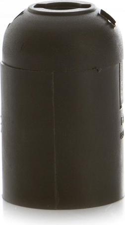 Image du produit Opal BULB SOCKET E27-6 D.3005, SMOOTH, BLACK