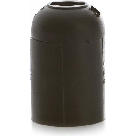 Opal, Accessori per illuminazione, PORTALAMPADA E27-6 D.3005, LISCIO, NERO