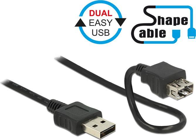 Produktbild Delock EasyUSB ShapeCable (2 m, USB 2.0)