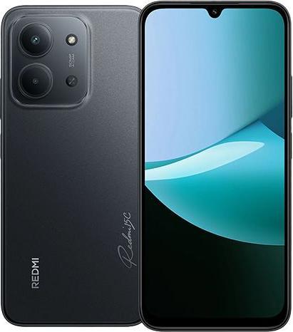 Actual product image Xiaomi Redmi 15C 4G (256 GB, Midnight Black, 6.90", Dual SIM, 4G)