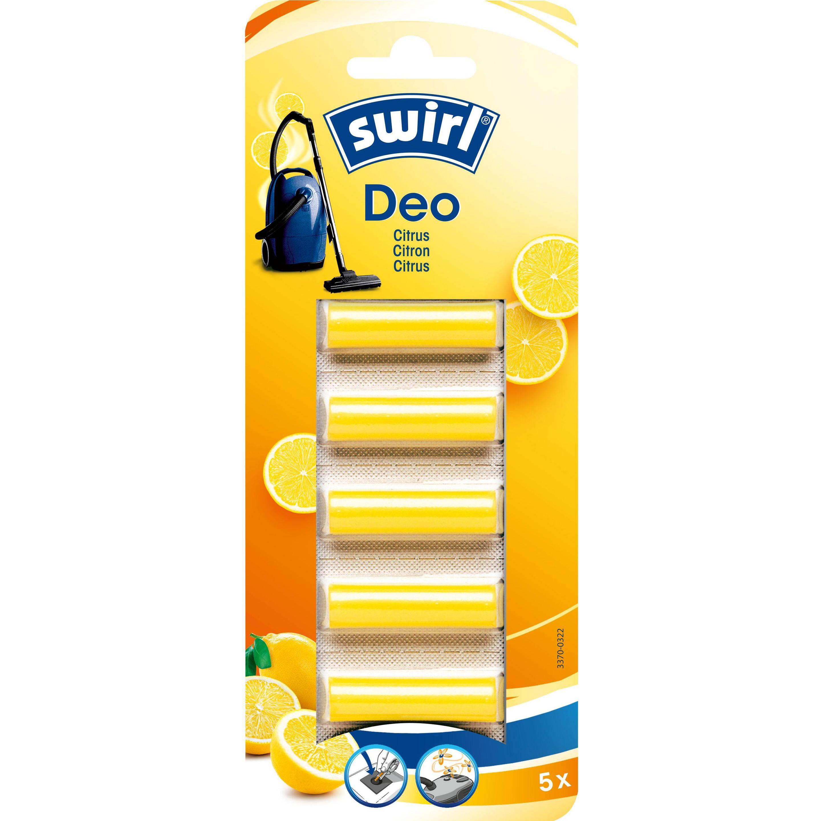 Swirl Deo Stick Citrus, Staubsauger Zubehör, Gelb