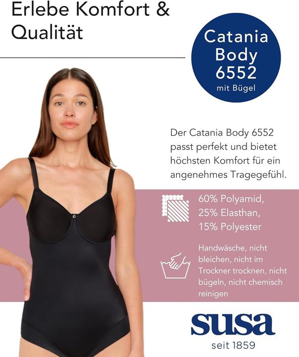 Produktbild Susa - Catania - Body (85E Schwarz) (85 E)