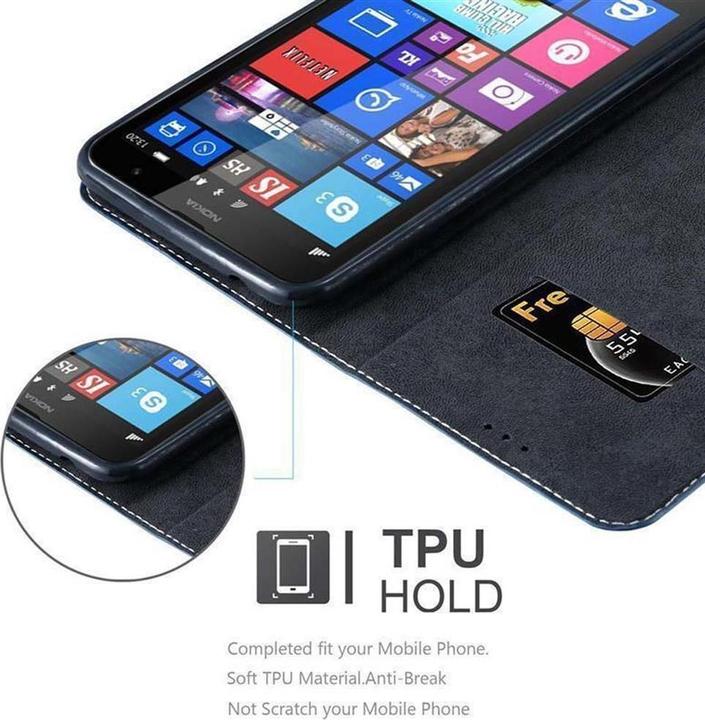 Immagine prodotto Cadorabo Copertina del libro X Wallet (Nokia Lumia 1320)