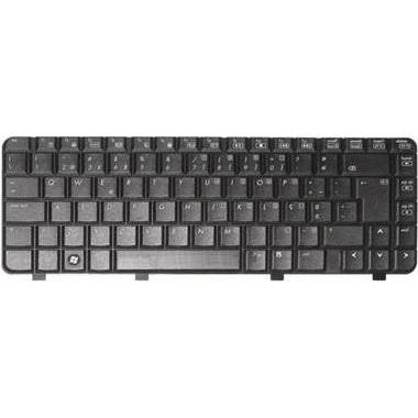 HP Keyboard (ENGLISH), Notebook Ersatzteile, Schwarz
