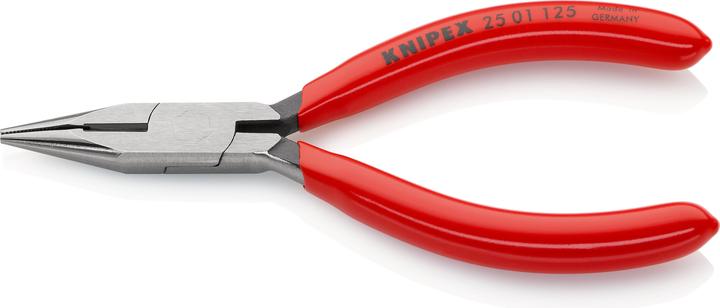 Knipex Flachrundzange mit Schneide (125 mm)