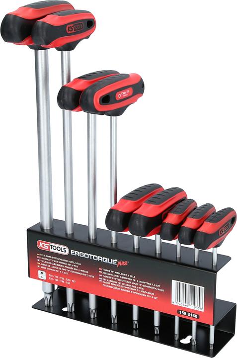 Actual product image KS Tools Angle pin wrench set T-handle