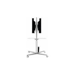Thumbnail - SMS Flat X FH MD1455 Double (31", 100 kg), TV Ständer, Weiss
