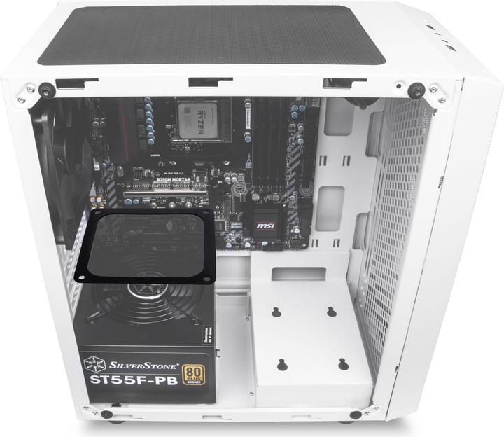 Actual product image Silverstone SST-FF143W magnetic dust filter