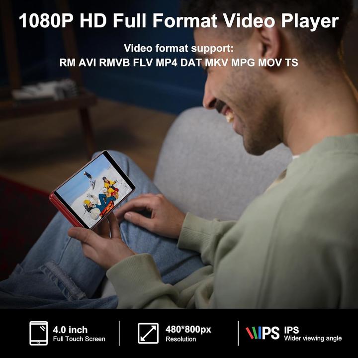 Actual product image Swofy MP3-Player mit Bluetooth & WiFi (64 GB)