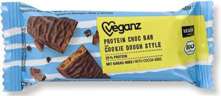 Produktbild Veganz Protein Choc Bar Cookie Dough Style Bio (1 Stk., 50 g)