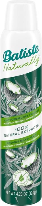 Produktbild Batiste Trockenshampoo Naturally Coconut&Hemp Seed Oil (200 ml, Trockenshampoo, 162 g)