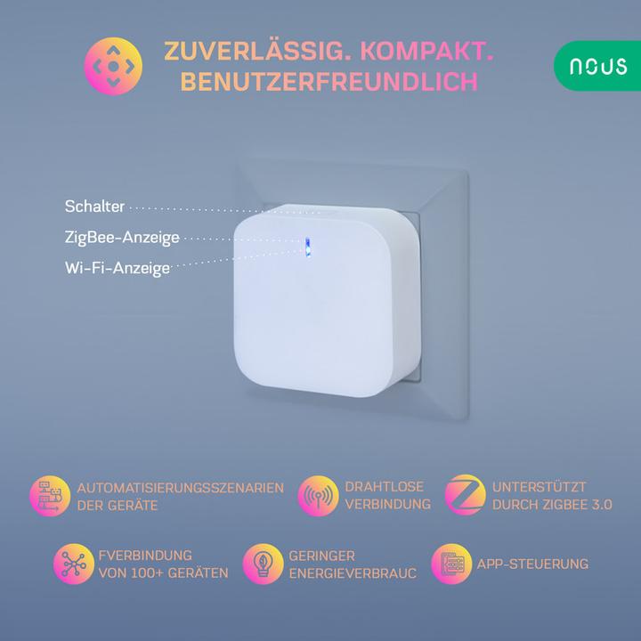 Image du produit Nous Passerelle pour maison intelligente E1 ZigBee