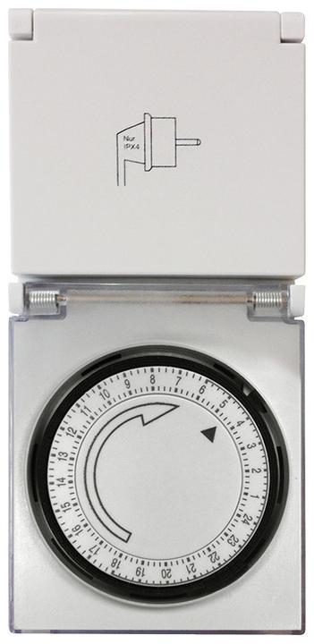 Actual product image LogiLink Mechanical timer, set of 2, IP44, white