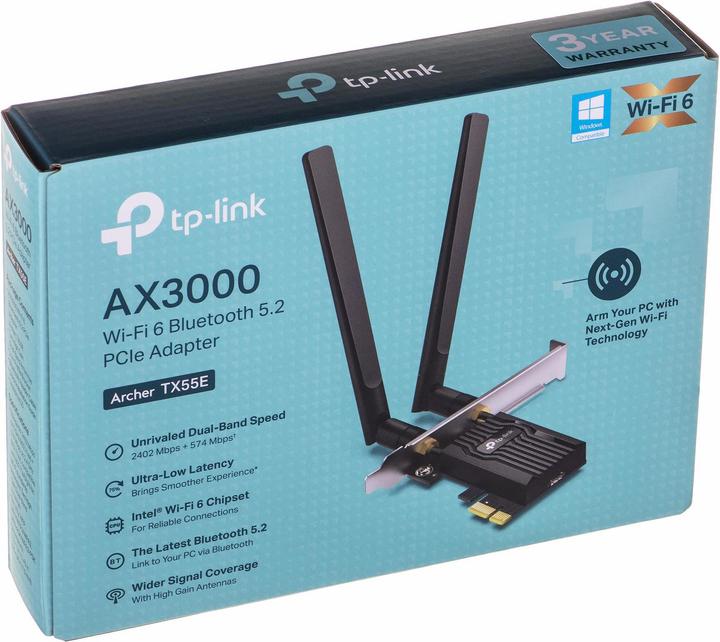 Actual product image TP-Link Archer TX55E (Mini PCI Express)