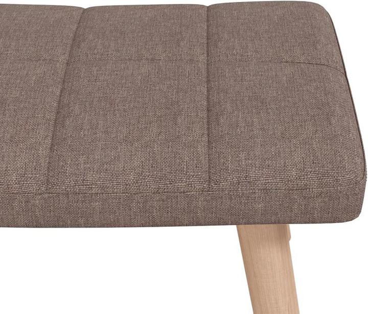 Produktbild vidaXL Schaukelstuhl mit Hocker