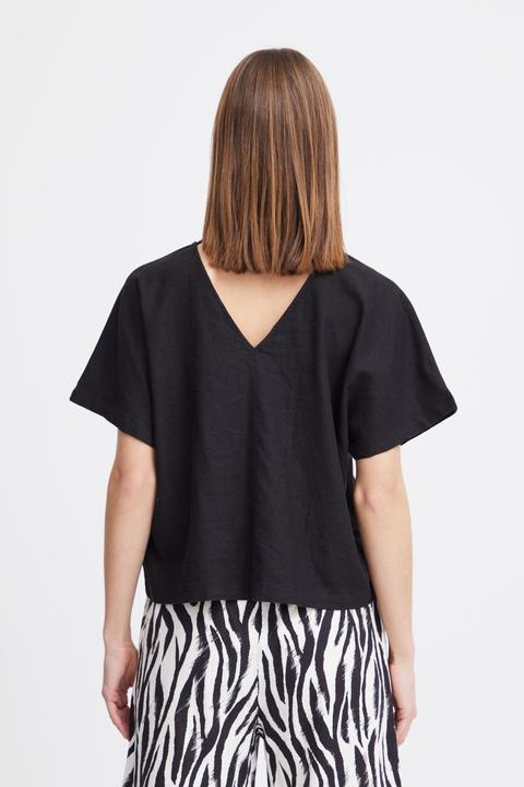 Actual product image B.young BYFALAKKA VNECK BLOUSE 20814548 (42)