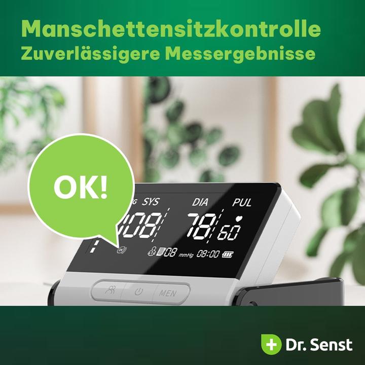 Produktbild Dr. Senst Blutdruck-Messgerät Oberarm BPM30D (Blutdruckmessgerät Oberarm)