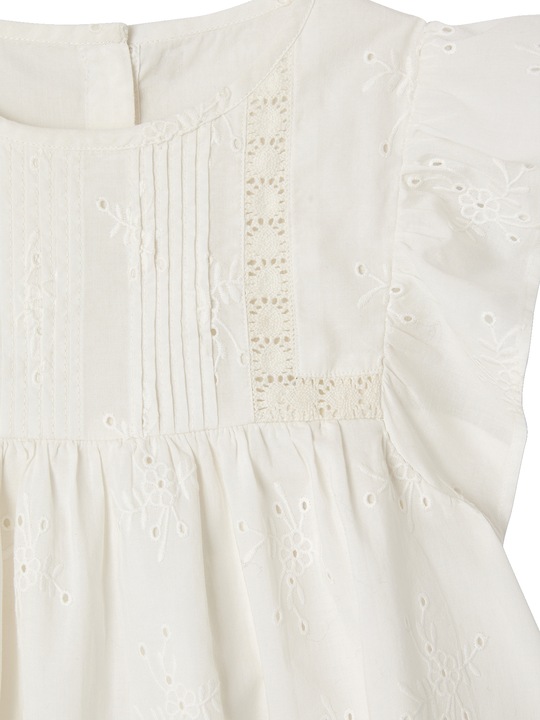 Image du produit Vertbaudet Festliche Mädchen Bluse mit Lochstickereien (122)