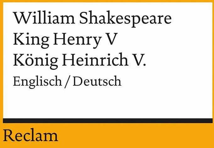 Produktbild König Heinrich V (Deutsch, Berthold Bieker, Dieter Hamblock, Hanno Bolte, Reinhard Rahmlow, Theo Klamt, William Shakespeare, 2003)