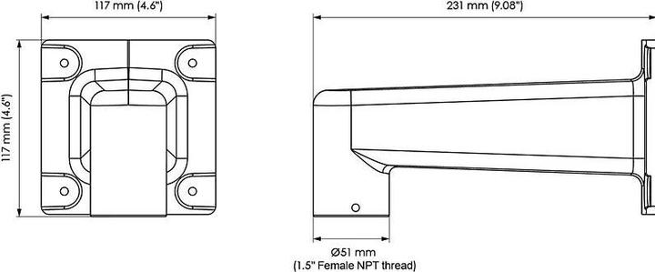 Produktbild Vivotek Halterung für Kameramontage