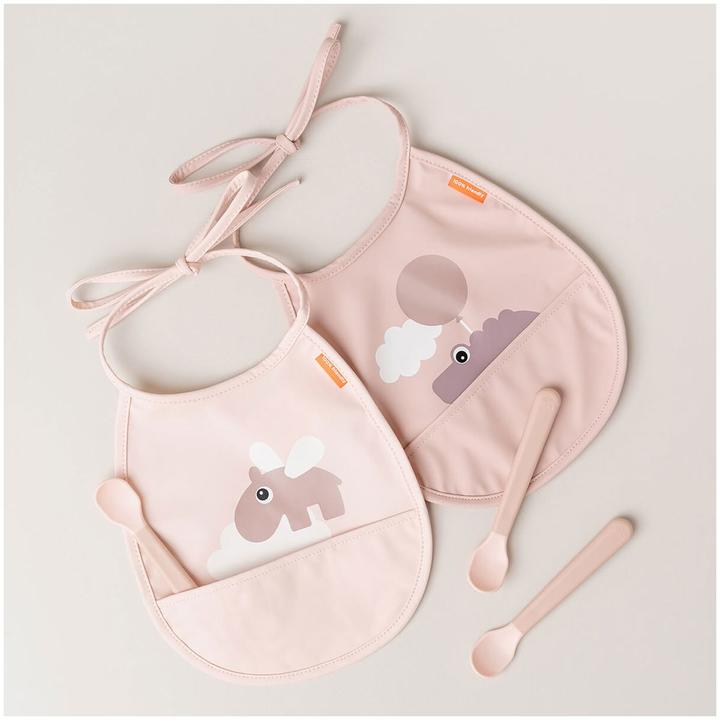 Produktbild Done by Deer Taschenlätzchen Mini Happy Clouds 2er Pack rosa