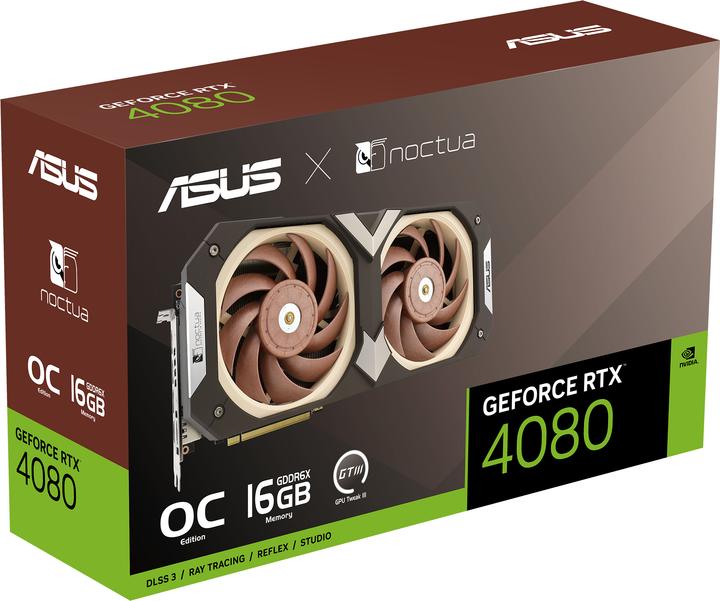 Actual product image ASUS GeForce RTX 4080 Noctua OC Edition (16 GB)