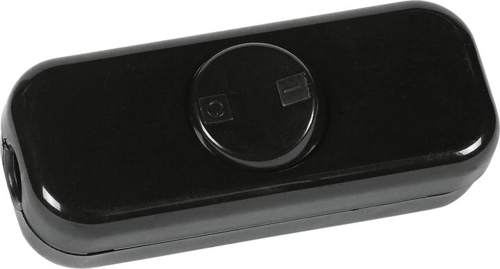 Produktbild Kopp Schnurschalter 2-polig mit Wippe 250Volt schwarz