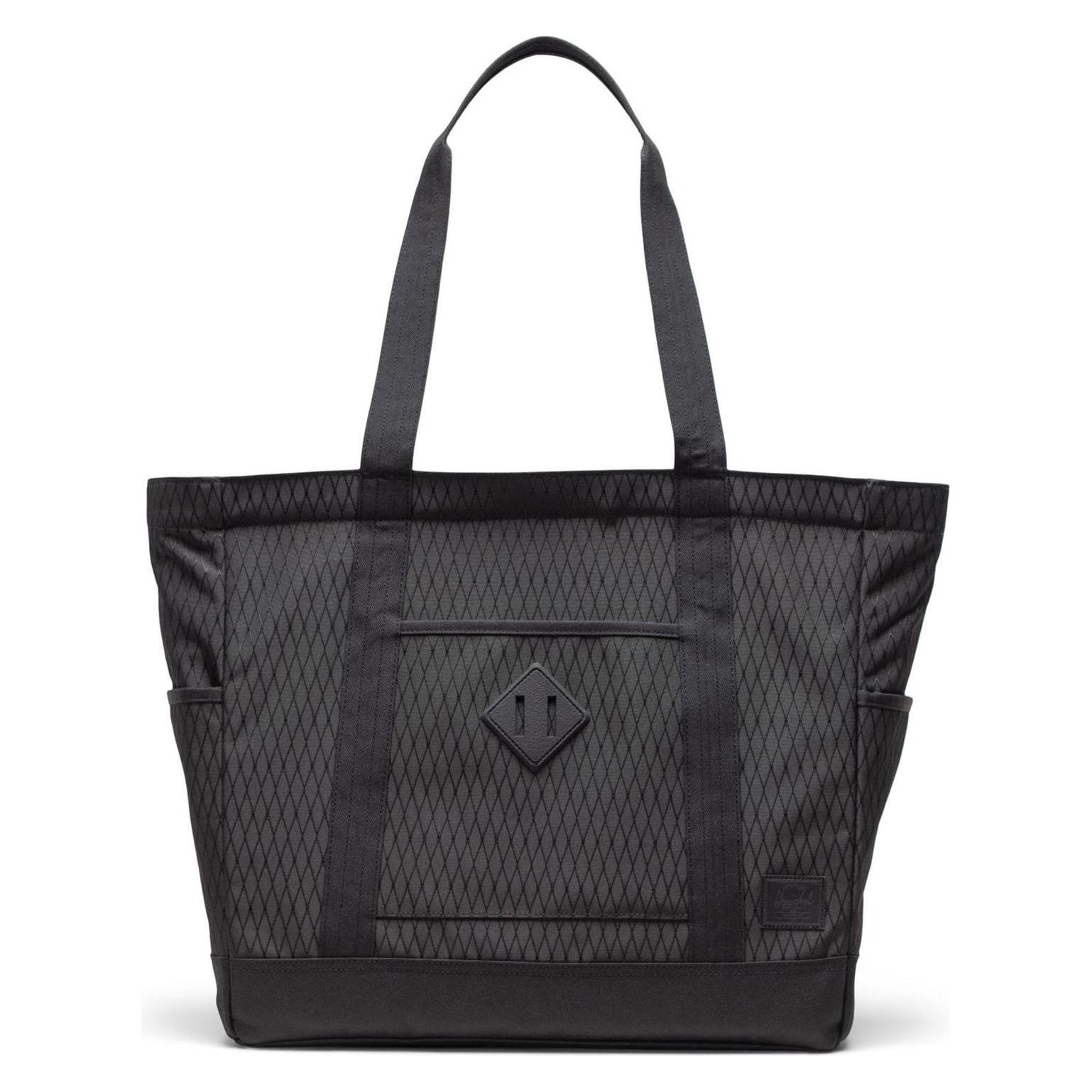 Herschel, Damen, Tasche, Heritage - Tote, Diamond, Schwarz, (24.50 l)