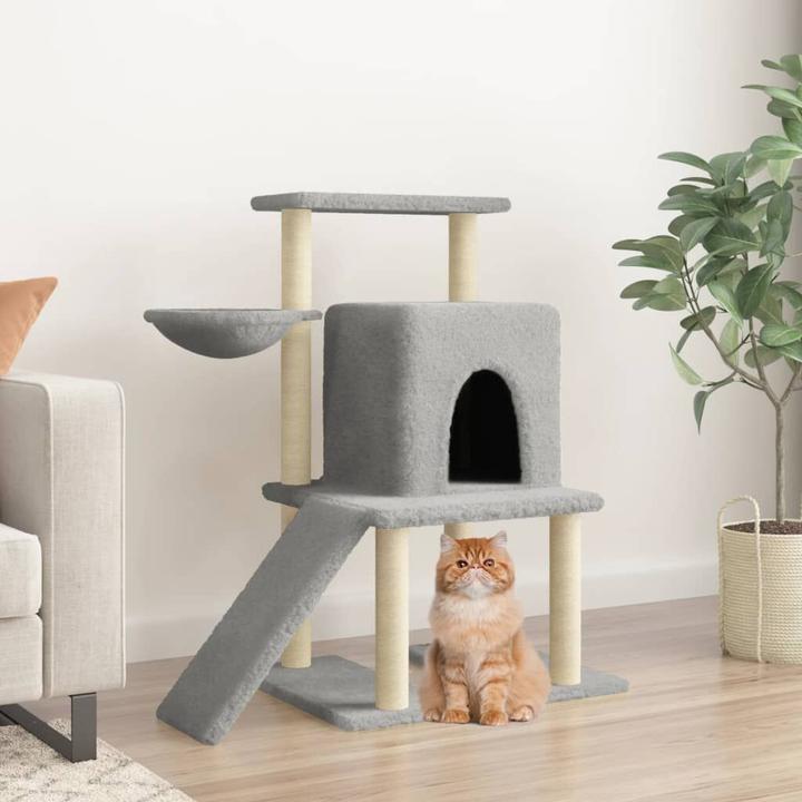Actual product image vidaXL Kratzbaum (96.50 cm, Light grey)