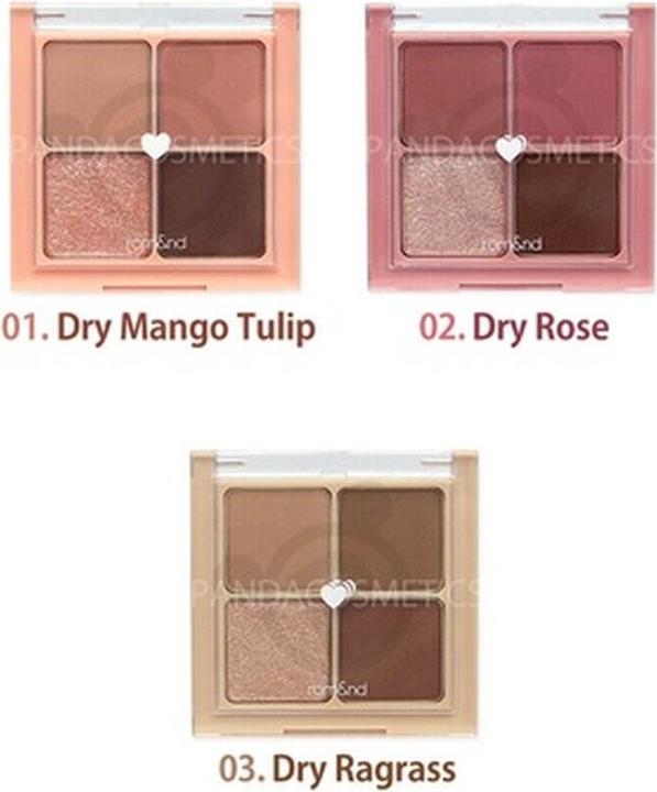 Actual product image Rom&Nd Better Than Eyes Eyeshadow Palette
