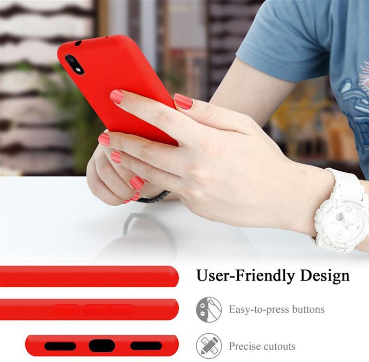 Produktbild Cadorabo TPU Liquid Silicone Case Cover (Xiaomi Redmi 7A)