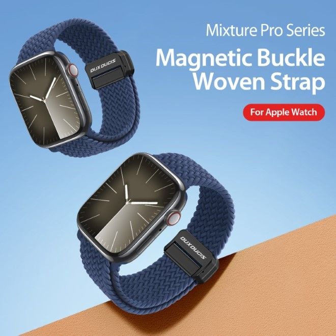 Actual product image Dux Ducis Mixture Pro Armband (38 mm, 40 mm, 41 mm, Nylon, Apple Watch Series 2, Apple Watch Series 1, Apple Watch Series 3, Apple Watch Series 4, Apple Watch Series 5, Apple Watch Series 6, Apple Watch Series 7, Apple Watch Series 8, Apple Watch Series 9, Apple Watch SE)